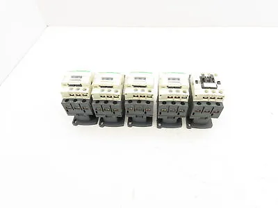 Buy Schneider Electric LC1D09 Contactor 120V Coil 3 Pole Lot Of 5 • 49.99$