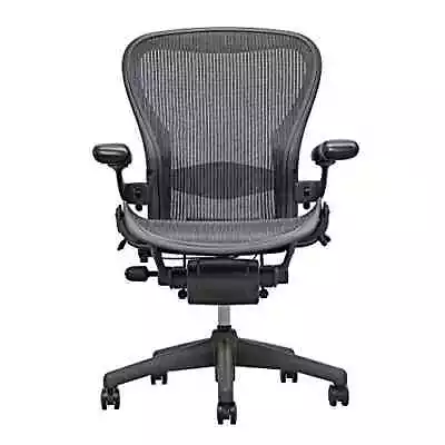 Buy Herman Miller Aeron Chair Open Box Size B Fully Loaded ( Black Chair ) • 420.99$