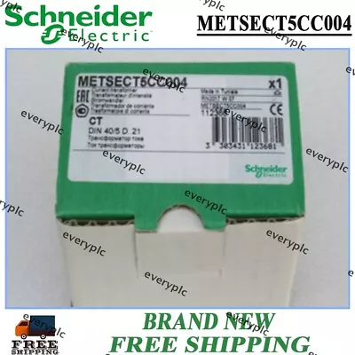 Buy SCHNEIDER ELECTRIC METSECT5CC004 Current Transformer Brand New METSECT5CC004 • 94.50$