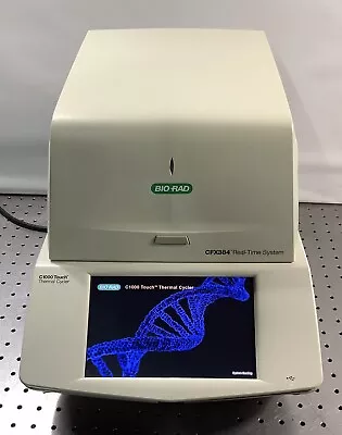 Buy Bio-Rad CFX384 Real-Time PCR Detection System W/ C1000 Touch Cycler • 12,500$