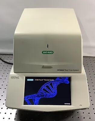 Buy Bio-Rad CFX384 Real-Time PCR Detection System W/ C1000 Touch Cycler • 8,500$