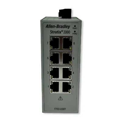 Buy Allen-Bradley Stratix 2000 8 Ports Unmanaged Switch - 1783US8T *NEW With Box” • 400$