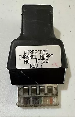 Buy Agilent Wirescope 15726 Rev E Channel Adapter For WireScope 155 & 350 • 36.45$