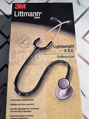 Buy Littmann L2450 Lightweight II S.e. Stethoscope - Black • 16$