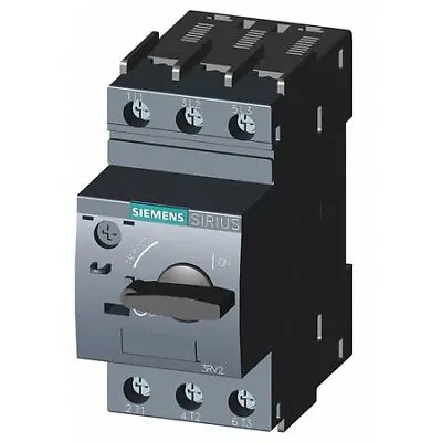 Buy Siemens 3Rv20214ba10 Manual Motor Starter,Knob,14 To 20A,3P • 243.29$