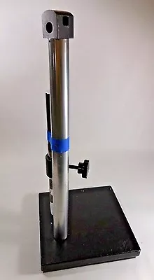 Buy Microscope Stand Base 10x10in - Vertical 15in + Horizontal Arms + Stop Collar • 60$