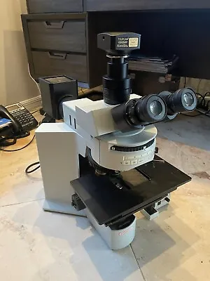 Buy Olympus  BX51 With BF, DF And Nomarski Met Microscope Long WD Objectives • 39,000$