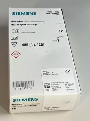 Buy DF73 Siemens Dade Dimension (TP) Total Protein (480 Tests/Box) (SMN: 10444979) • 83$