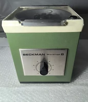 Buy Beckman Microfuge B, 6-position Rotor, Cat.# 338720 Tested Working  • 99.95$