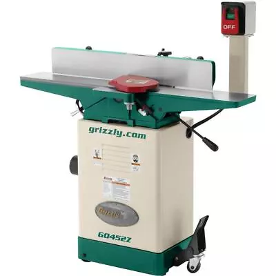Buy Grizzly G0452Z 6  X 46  Jointer W/ Spiral Cutterhead • 1,630$