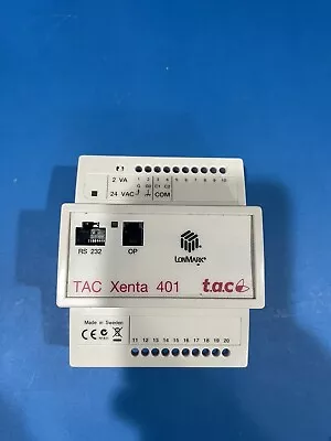 Buy Schneider Electric TAC Xenta 401. HW 2.2 Sys Ver 3.74  0-073-0101-2 (007301012) • 385$