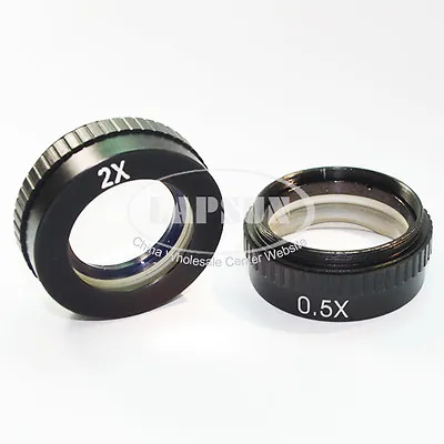 Buy 0.3X 0.5X 0.75X 1X 2X M42 Industry Microscope Camera C-Mount Barlow Aux Lens 10A • 18.15$