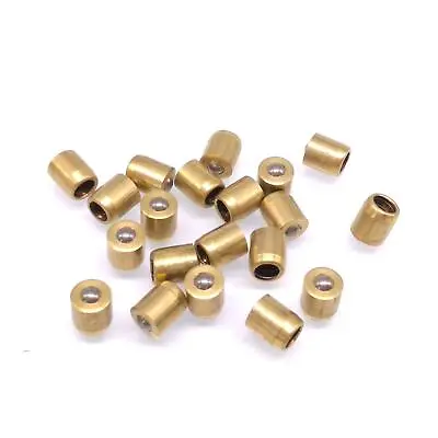 Buy 20pcs M6 X 6mm Copper Press In Fit Ball Type Oil Cup Oiler Lathe Engine Motor • 2.04$