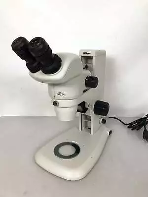 Buy Nikon SMZ 745 Stereozoom Microscope With Nikon Illuminated C-LEDS Track Stand #1 • 682.50$