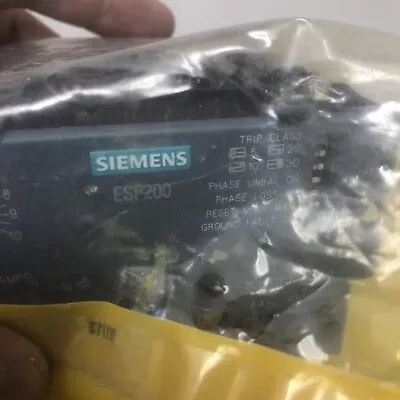 Buy NEW Siemens ESP200 48ATC3S00 Solid State Overload Relay 3-12A 3ph • 109.95$
