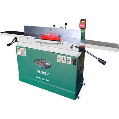 Buy Grizzly G0857 230V 8 Inch X 76 Inch Parallelogram Jointer With Mobile Base • 2,115$
