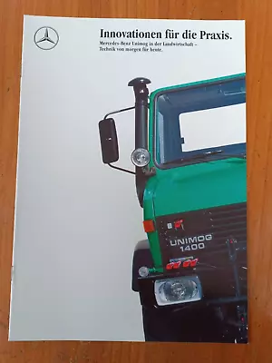 Buy Brochure Unimog Innovations For Practice Language: D Tractor Tractor Brochure 20 • 10.66$