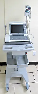 Buy GE MAC 5500 EKG ECG Machine With CAM 14 Module Roll Stand- Tested With Warranty • 2,495$