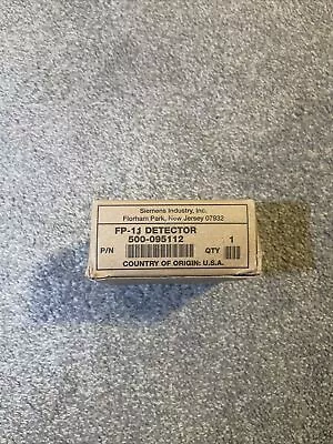 Buy Siemens FP-11 Smoke Detector New In Box 500-095112 • 99$