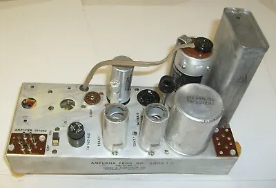 Buy Leeds And Northrup Amplifier, Model 680412 , Missing 12AX7 Tubes   • 97.50$