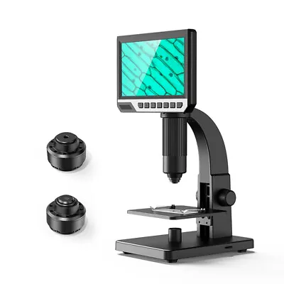 Buy TOMLOV 7  HD 2000X Digital Microscope  Motherboard Soldering Coin Magnifier 32G • 119.69$