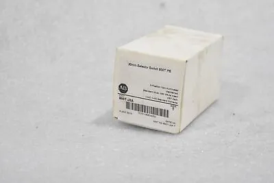 Buy Allen Bradley 800t-j2a Selector Switch, 3 Position Maintained, Black Knob • 94.99$