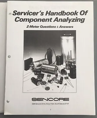 Buy SENCORE LC103 102 101 77 76 75 53 Manual, Z-Meter Questions & Answers Guide!!! • 59.95$