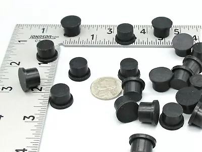 Buy 11mm Rubber Hole Plugs  Push In Foot Bumper Compression Stem  Various Pack Sizes • 10.29$