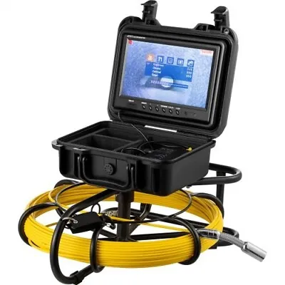 Buy 9  Screen IP68 150FT Sewer Camera Drain Pipe Pipeline Inspection System 8GB DVR • 469.99$