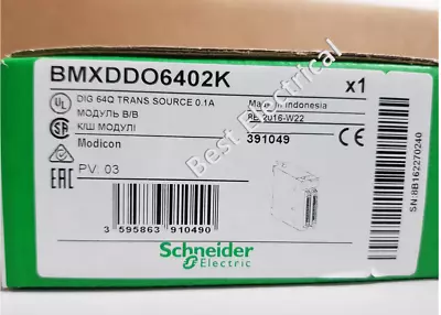Buy New Schneider Electric BMXDDO6402K  Discrete Output Module M340  • 450$