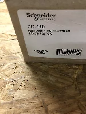 Buy Schneider Electric PC-110 - Pneumatic To Electric Pressure Switch • 249.95$