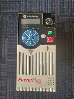 Buy Allen Bradley PowerFlex 525 Variable Speed VFD AC Drive 1Hp 380-480V 3PH Ser A • 150$