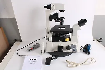 Buy Nikon Eclipse Ti-S/L100 Inverted Research Phase Contrast Microscope • 19,999$