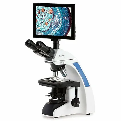 Buy Amscope 40X-1000X Trinocular Koehler LED Microscope +Touchscreen Imaging System • 1,534.99$