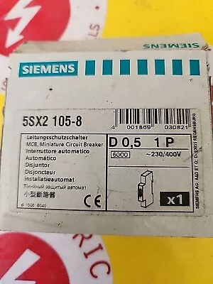 Buy New In Box Siemens 5sx2 105-8 Circuit Breaker • 12.99$