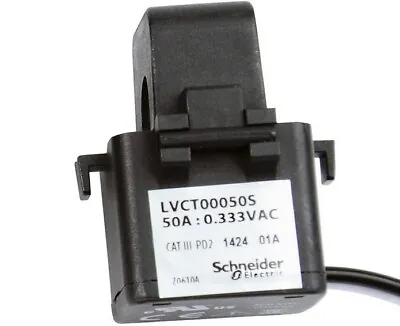 Buy Schneider LVCT00050S Split Core Current Transformer CT Sz 0 50A 0.333VAC • 42$