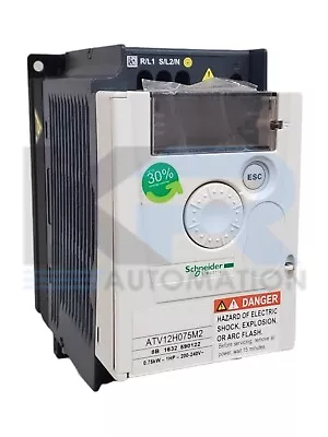 Buy TESTED Schneider Electric ATV12H075M2 Altivar Variable Speed Drive 1Ph .75kW/1HP • 148.99$