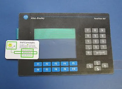 Buy Allen Bradley 2711-K6C PanelView 600 Keypad Replacement Membrane 2711-K6C1 • 219.95$