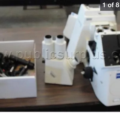 Buy Zeiss Model AxioVert 200  Research Grade Fluorescence Microscope -NO COMPUTER • 3,125$