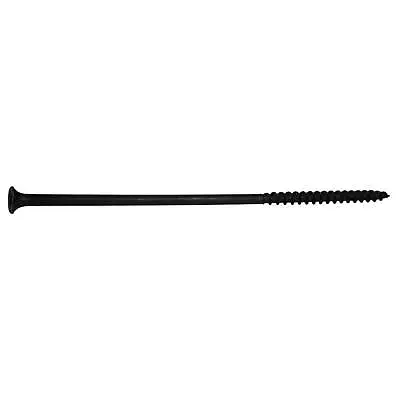 Buy #10 X 6  Black Phosphate Steel Coarse Thread Phillips Bugle Head Drywall Screws • 11.01$