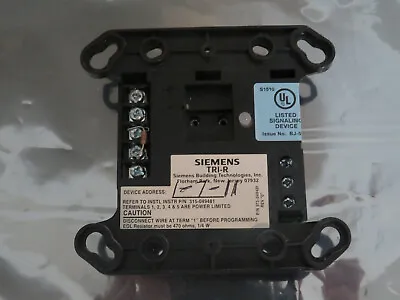Buy Siemens Tri-r Intel Interface 500-896224 Fire Alarm Free Fedex 2-day 25+ Aval • 47.98$