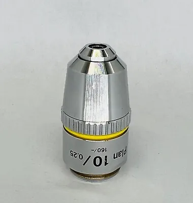 Buy Nikon E Plan 10X Microscope Objective Lens 160mm Labophot   Optiphot   Alphaphot • 37$