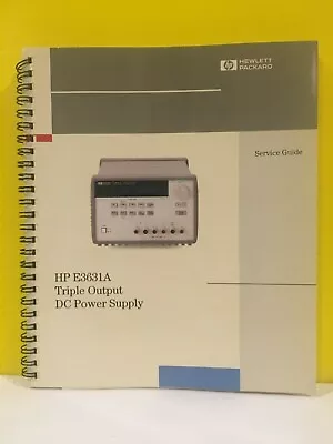 Buy HP / Agilent E3631A Triple Output DC Power Supply Service Guide • 39.99$