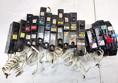 Buy Electric Circuit Breakers - Lot Of 15 - NO Reserve Auction - FAST SHIP!💨✅ • 9.99$