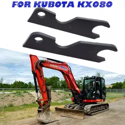 Buy Quick Change Tach Attach Bucket Ears Attachment For Kubota KX080 KX 080 80 • 1,280.88$