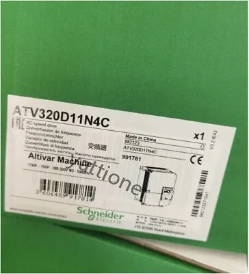 Buy Brand New Schneider Electric ATV320D11N4C Inverter Sealed In Box Fast Shipping • 1,509.83$