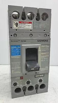 Buy Siemens Circuit Breaker FXD63B200 Sentron 200 Amp 600 Volt 3 Pole Series B • 219.99$