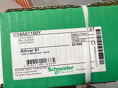 Buy Schneider Electric ATV61 Control Block Schneider VX4A61100Y NEW ORIGINAL BOX • 558$