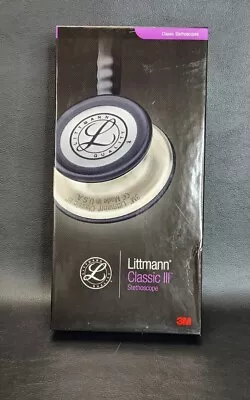 Buy Littmann Classic III Stethoscope - Gray 5621 NEW UNUSED Open Box  • 85$