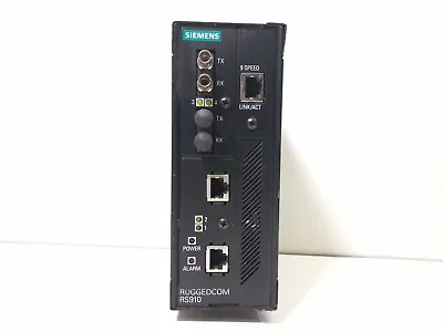 Buy Siemens Ruggedcom RS910NC 6GK60910AT130BA1-ZA02+B07+C01 • 450$